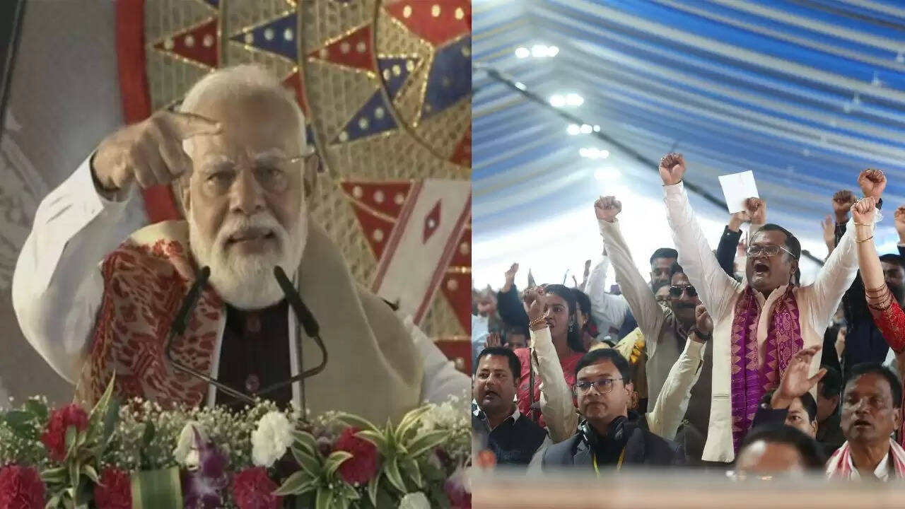 पीएम मोदी ने भाजपा की बढ़ती लोकप्रियता पर जताई खुशी, कांग्रेस पर उठाए सवाल