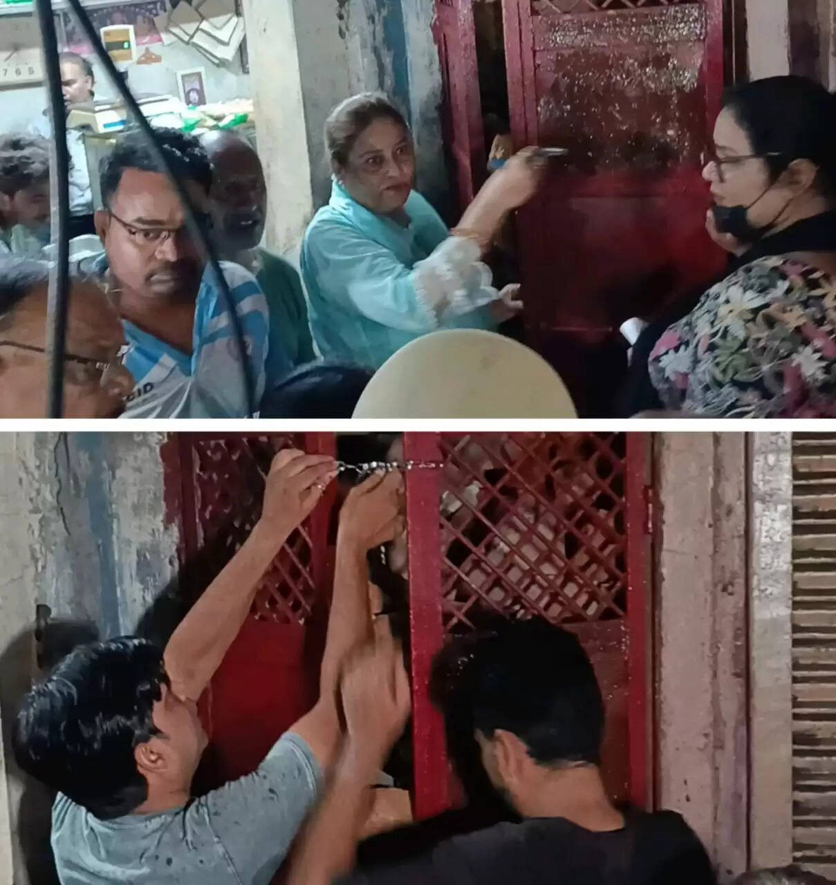 मुरादाबाद में कांग्रेस कार्यालय का विवाद जारी, प्रशासन पर कब्जे का आरोप