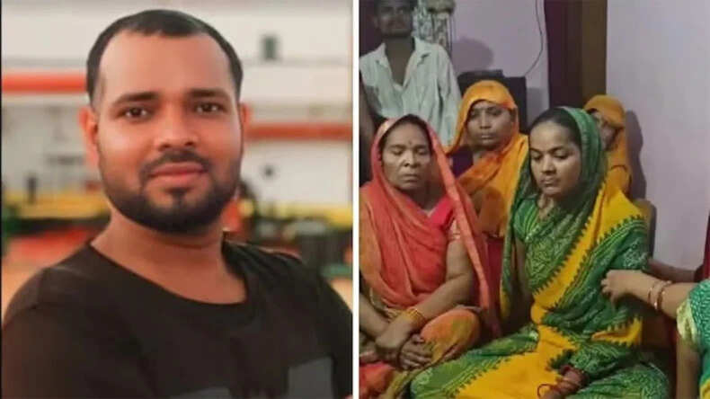 देवरिया के शिव आनंद चौरसिया का शव अमेरिकी हमले के आठ दिन बाद गांव पहुंचा