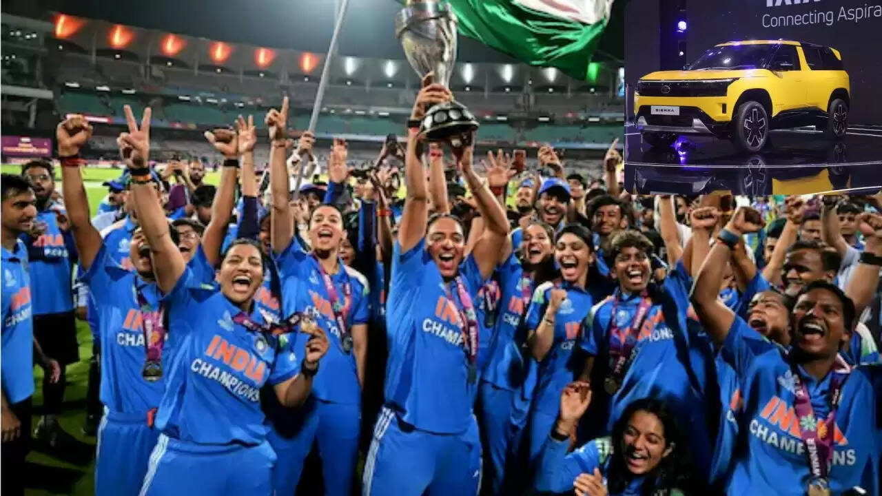 भारतीय महिला क्रिकेट टीम की ऐतिहासिक जीत: टाटा मोटर्स ने दी नई सिएरा कार