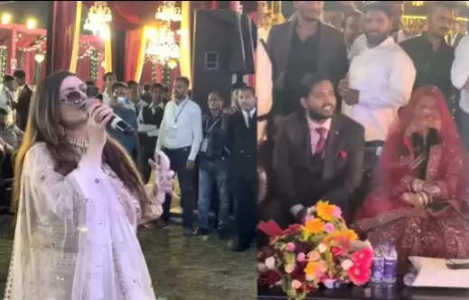 खान सर की रिसेप्शन पार्टी में शालिनी तोमर का जलवा