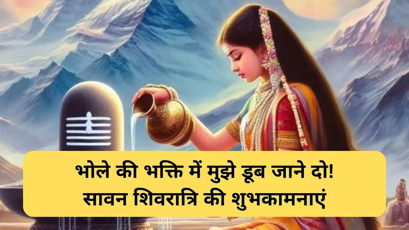 सावन शिवरात्रि 2025: शुभकामनाएं और पूजा विधि