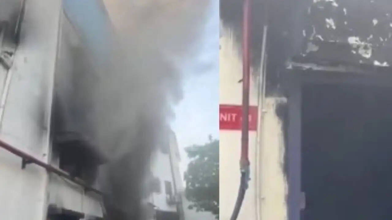 अहमदाबाद में प्लास्टिक फैक्ट्री में भीषण आग, दमकल विभाग की तत्परता से बचाव कार्य जारी