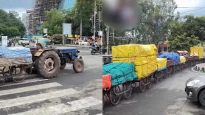 सोशल मीडिया पर वायरल हुआ अनोखा ट्रैक्टर वीडियो