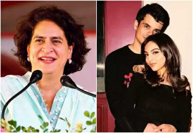 प्रियंका गांधी के बेटे रेहान वाड्रा ने अवीवा बेग से की सगाई