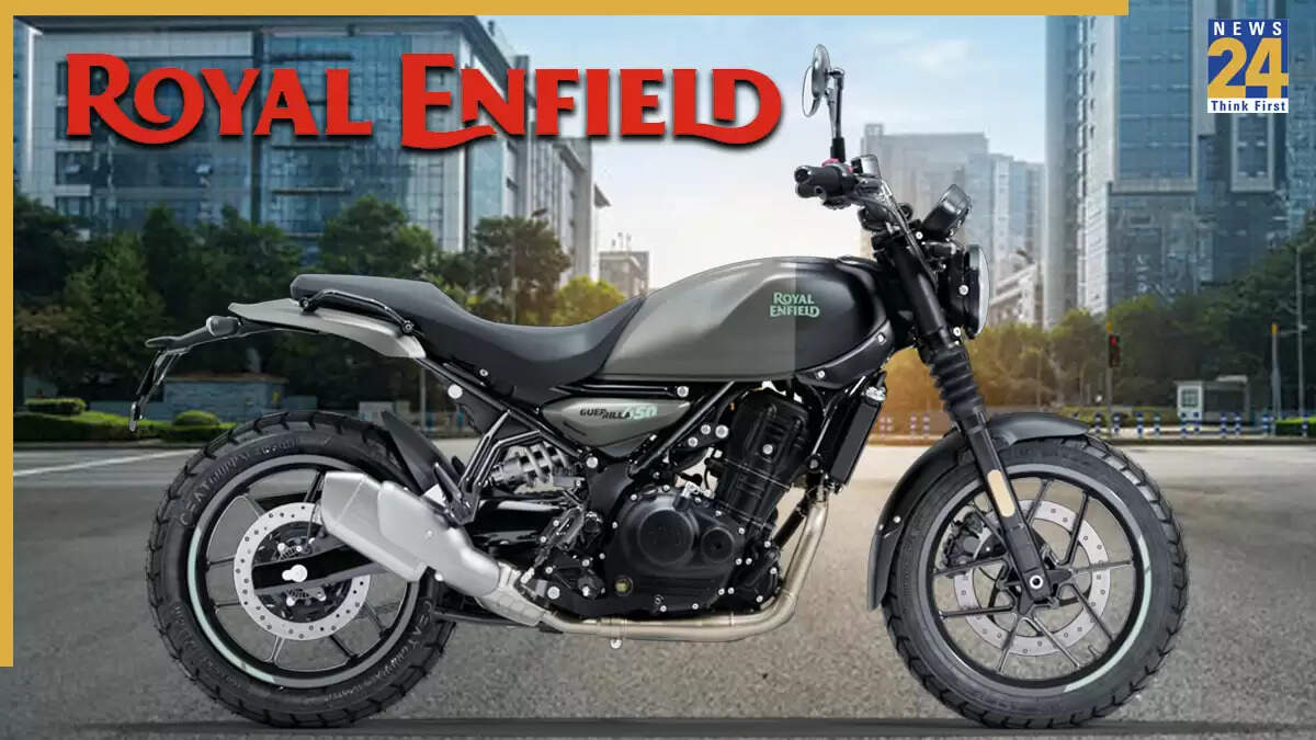 Royal Enfield Guerrilla 450 का नया Shadow Ash रंग लॉन्च