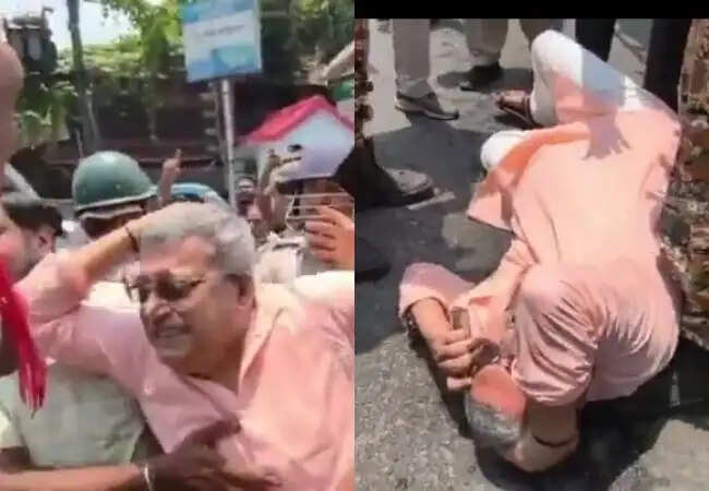 पश्चिम बंगाल में टीएमसी सांसद कल्याण बनर्जी पर हमला