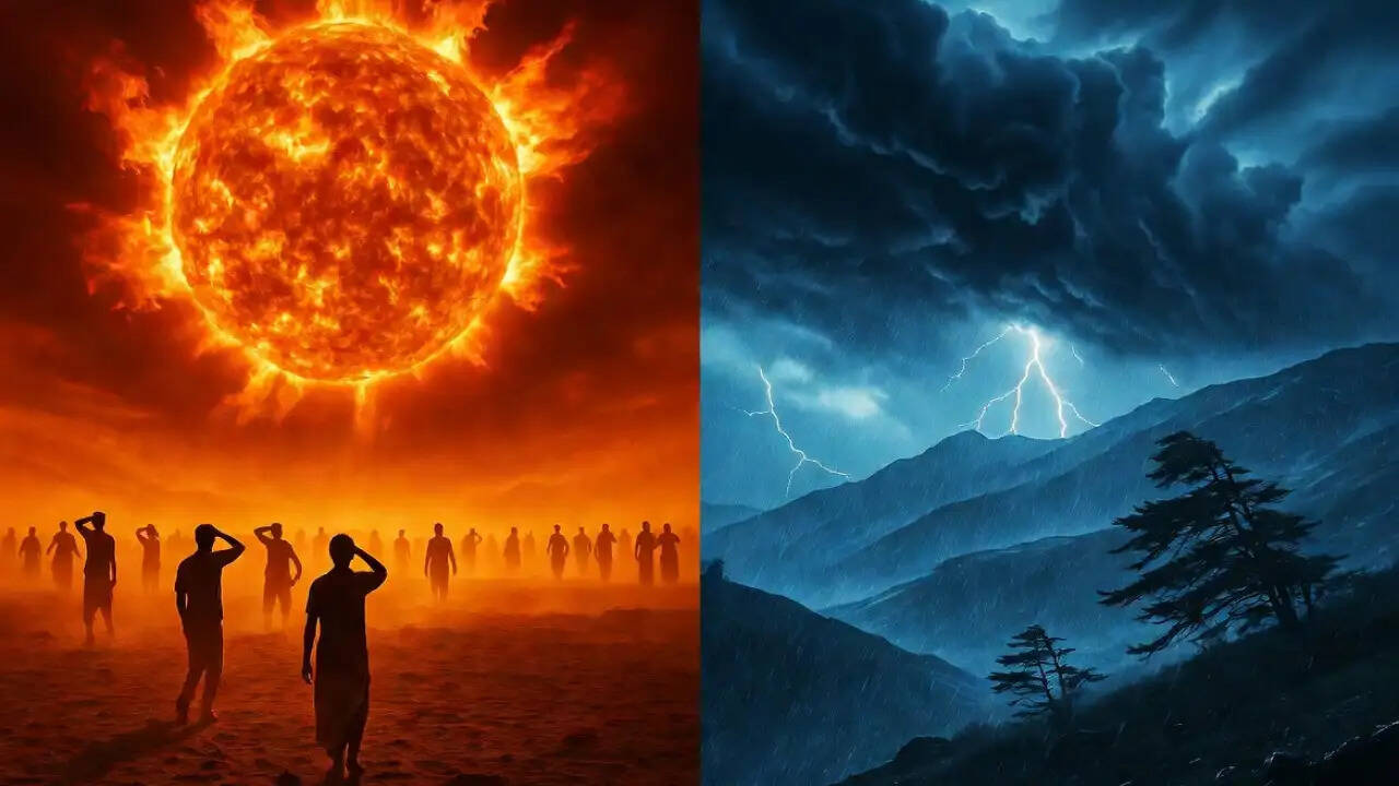 भारत में मौसम का हाल: गर्मी और बारिश का अद्भुत संगम