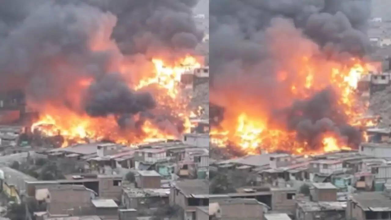 पेरू में भीषण आग से कई घर जलकर खाक, आपातकाल घोषित