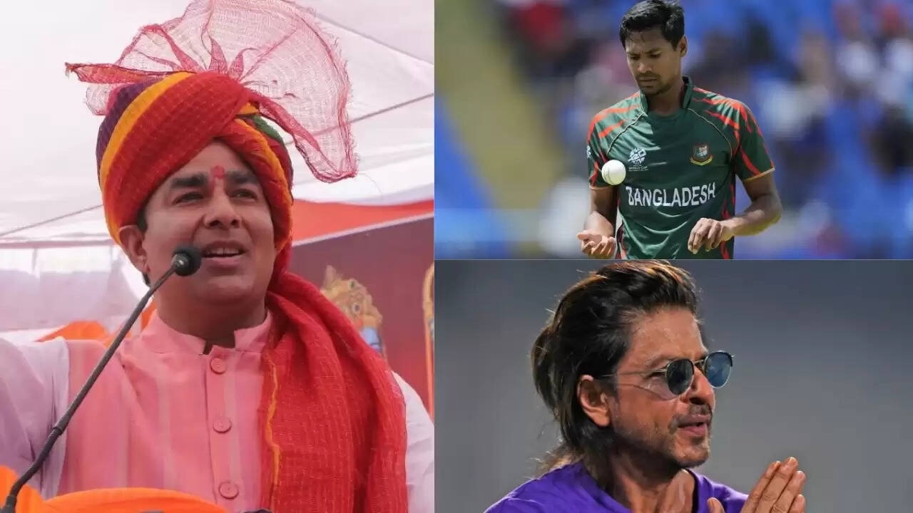 संगीत सोम का विवादास्पद बयान: मुस्ताफिजुर रहमान और शाहरुख खान पर तीखा हमला