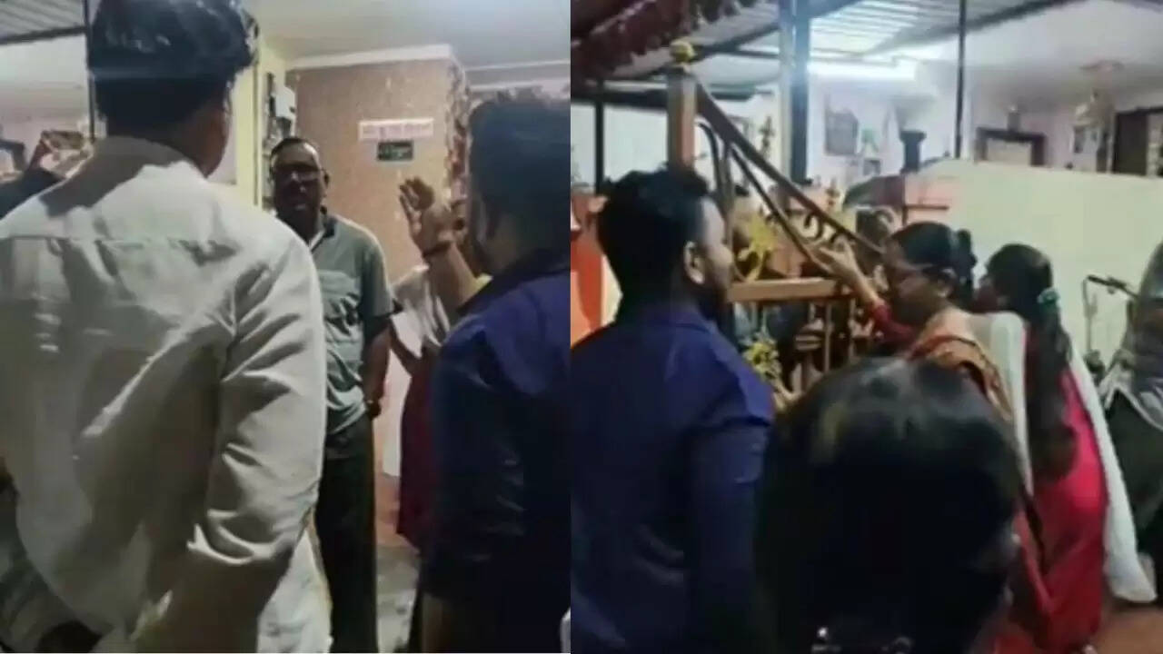 कोल्हापुर में हिंसक झड़प: दो गुटों के बीच विवाद से मची अफरा-तफरी