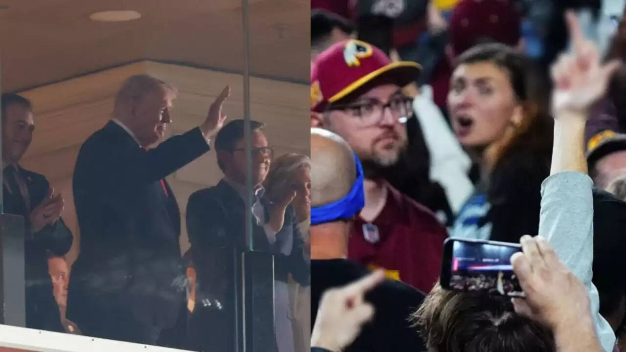 डोनाल्ड ट्रंप की एनएफएल मैच में उपस्थिति: हूटिंग के बीच नया स्टेडियम प्रोजेक्ट