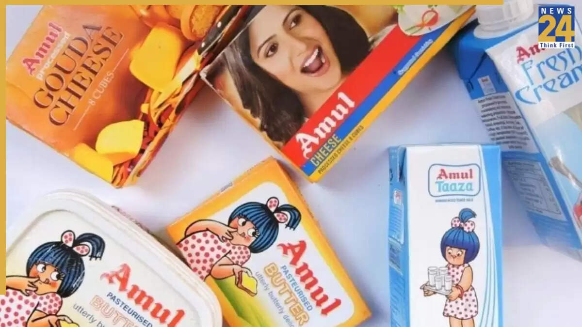 अमूल ने 700 उत्पादों की कीमतों में की कटौती, घी की कीमत 40 रुपये प्रति लीटर कम
