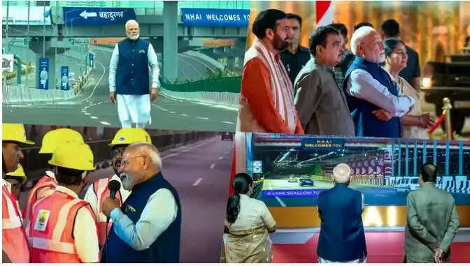 प्रधानमंत्री मोदी ने NCR में 11,000 करोड़ रुपये की सड़क परियोजनाओं का उद्घाटन किया