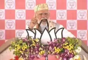 प्रधानमंत्री मोदी ने बिहार में एनडीए के समर्थन की अपील की