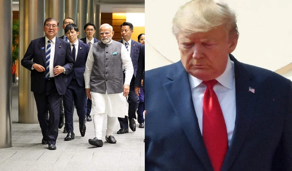 जापान में पीएम मोदी के दौरे के दौरान ट्रंप को बड़ा झटका