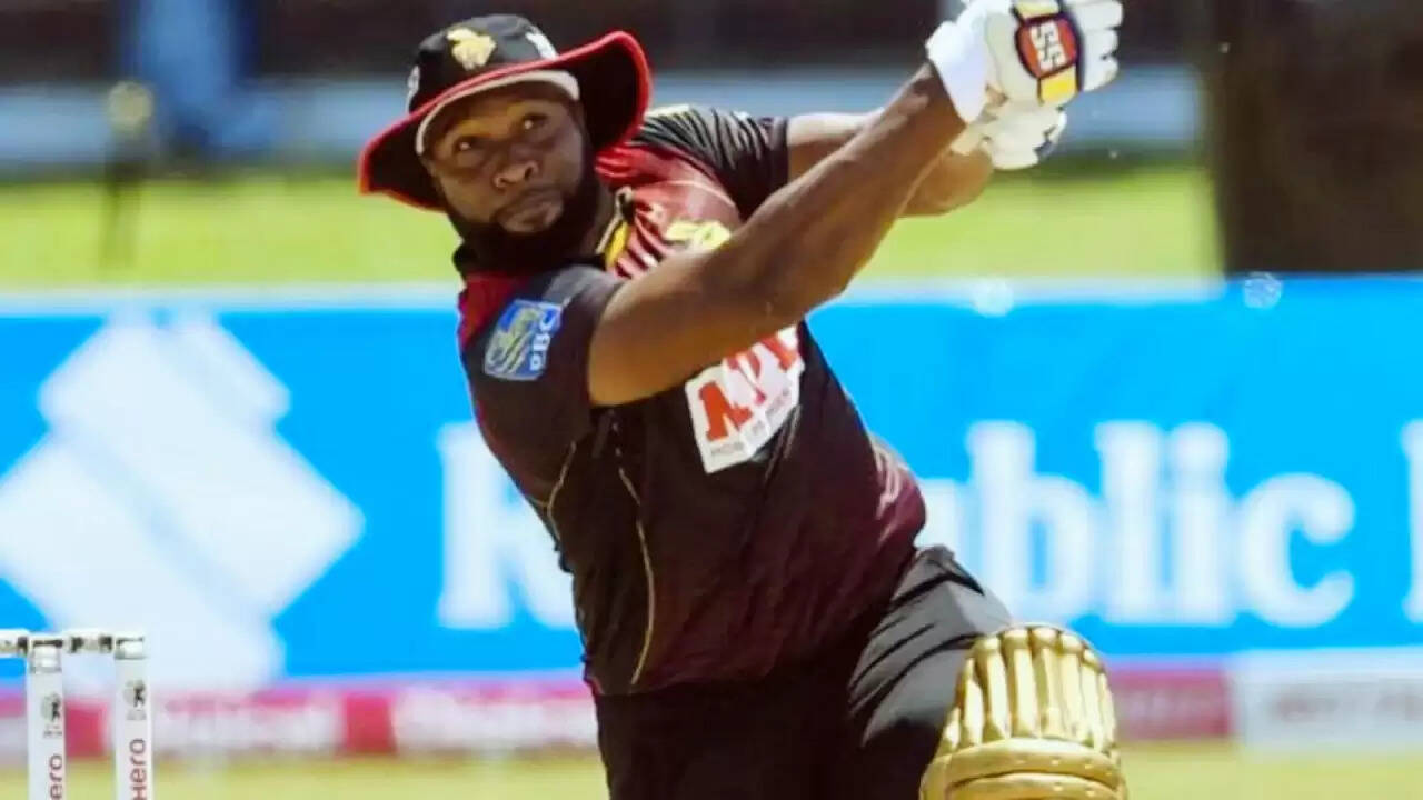 Kieron Pollard का धमाकेदार प्रदर्शन: CPL 2025 में 18 गेंदों में 54 रन