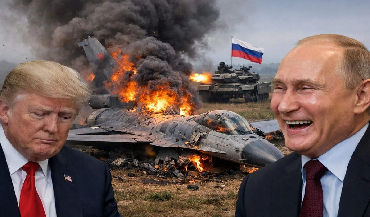 यूक्रेन में अमेरिकी F-16 जेट का गिरना: रूस ने अमेरिका को दिया बड़ा झटका