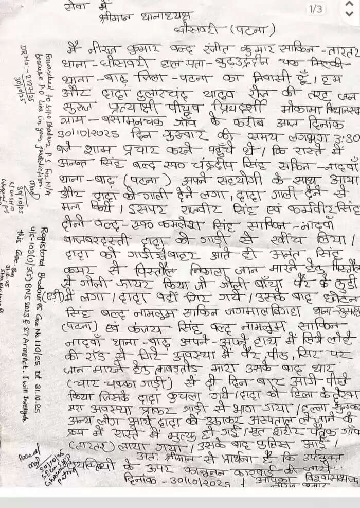 दुलारचंद यादव हत्या मामले में थार गाड़ी का संदिग्ध कनेक्शन