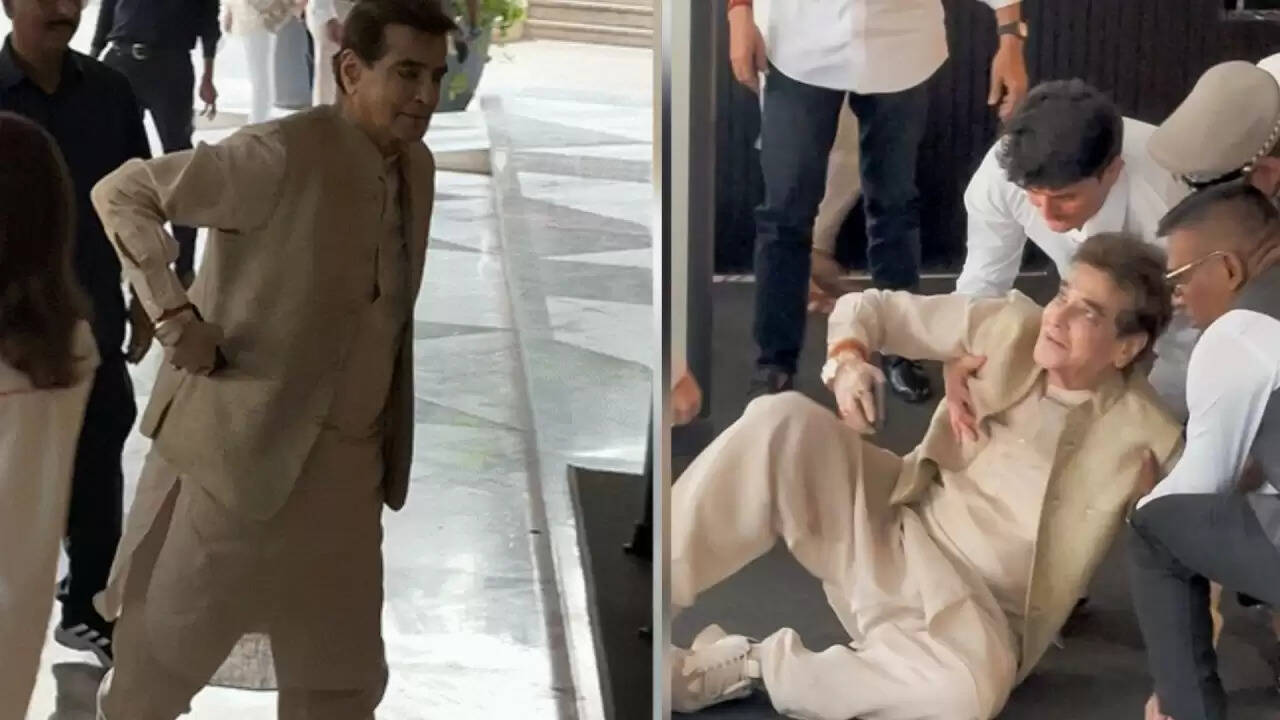 83 वर्षीय जितेंद्र का प्रेयर मीट में फिसलकर गिरना, फैंस की चिंता बढ़ी