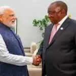 दक्षिण अफ्रीका के राष्ट्रपति ने जी20 शिखर सम्मेलन में भारत के सहयोग की सराहना की