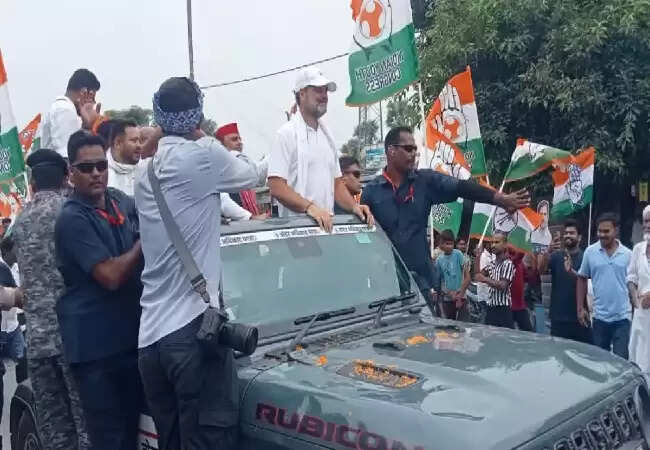 राहुल गांधी की वोट अधिकार यात्रा में अखिलेश और तेजस्वी का समर्थन