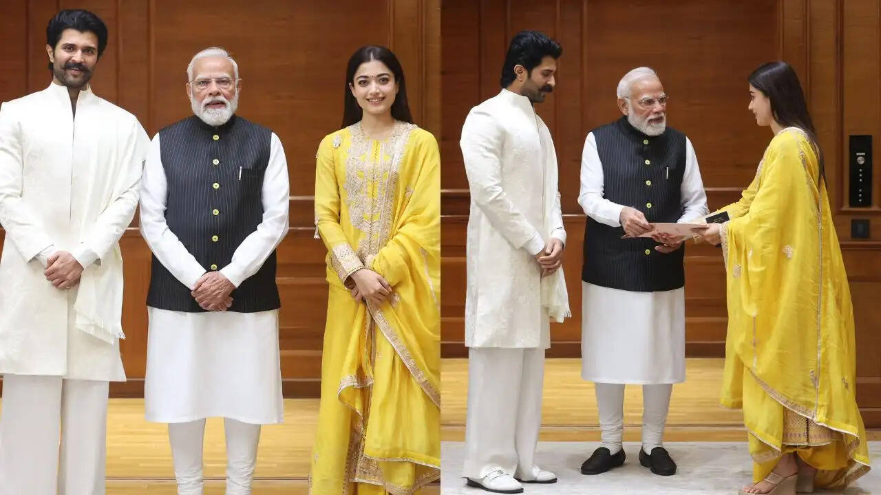 विजय देवरकोंडा और रश्मिका मंदाना की शादी के बाद पीएम मोदी से खास मुलाकात