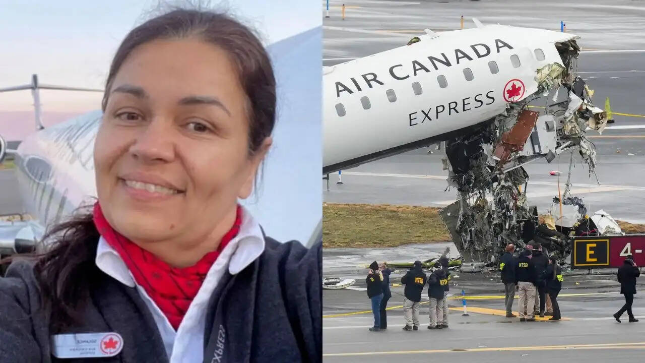 न्यूयॉर्क विमान हादसे में फ्लाइट अटेंडेंट का चमत्कारिक बचाव: जानें पूरी कहानी