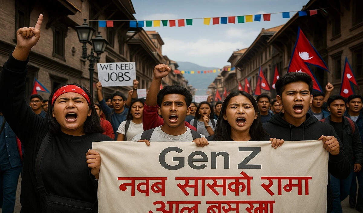 नेपाल में युवा आंदोलन: जेन जेड ने सत्ता को दी चुनौती
