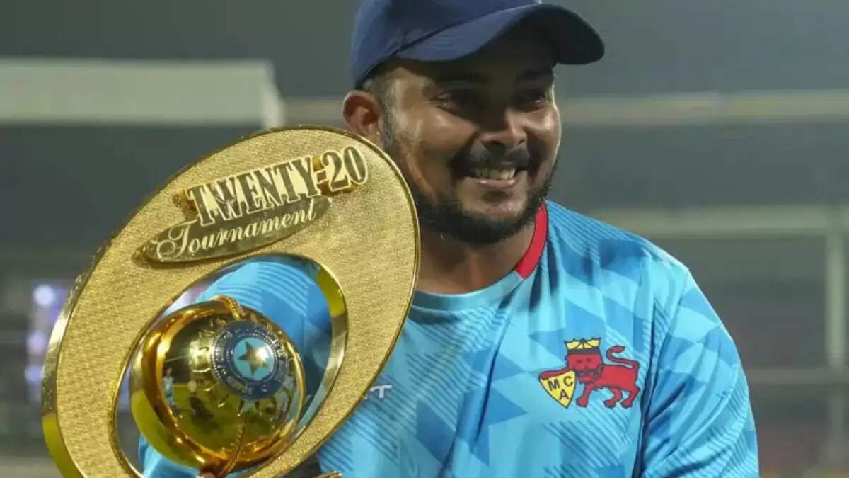 पृथ्वी शॉ बने महाराष्ट्र के नए कप्तान, ऋतुराज गायकवाड़ की जगह ली