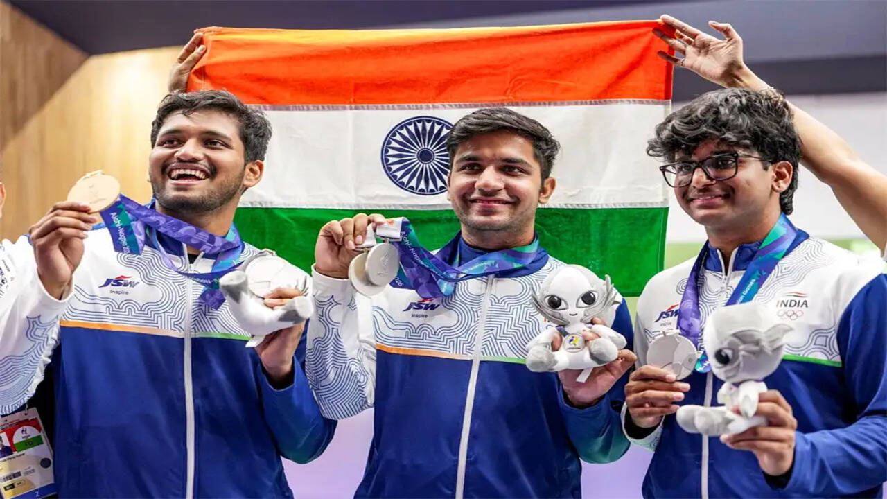 भारत ने एशियाई खेलों में निशानेबाजी में जीते तीन पदक, सुचिका ने रचा इतिहास
