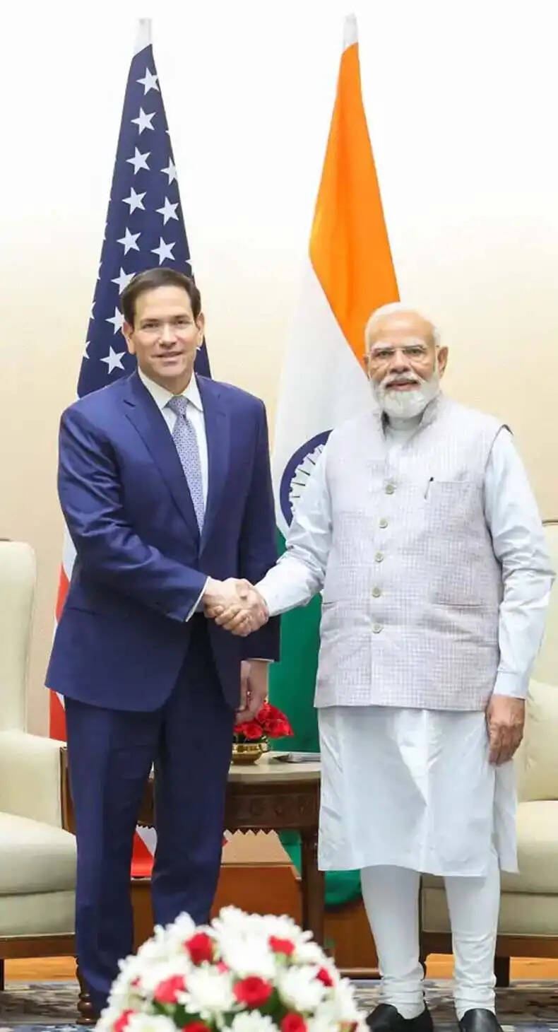 मार्को रूबियो की पीएम मोदी से मुलाकात: अमेरिका आने का निमंत्रण