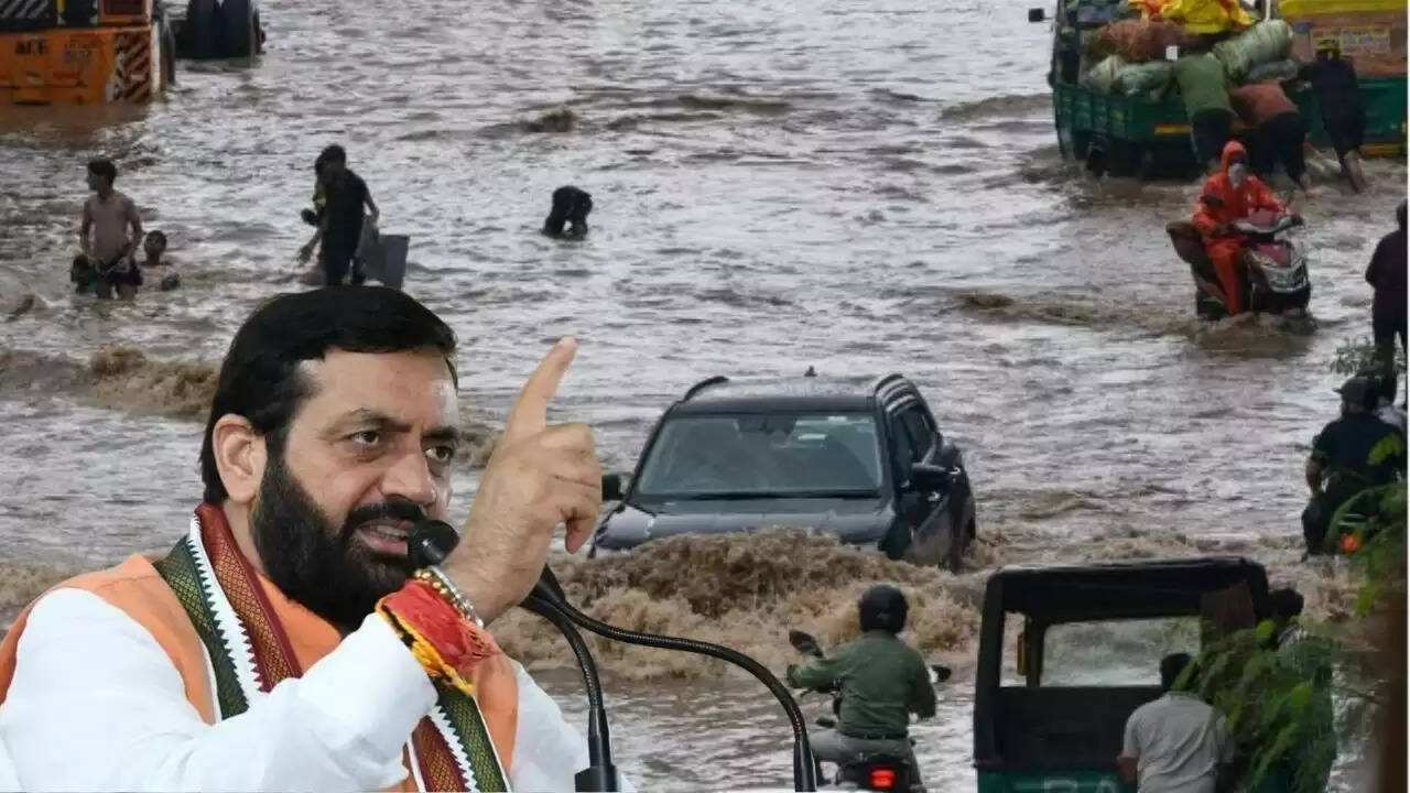 गुरुग्राम में बारिश के बाद जलभराव: मुख्यमंत्री का बयान और सुधार की आवश्यकता