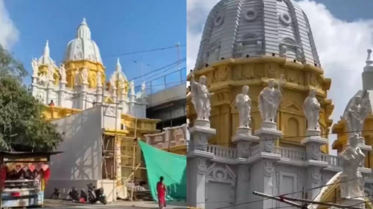 रांची में वेटिकन सिटी थीम पर दुर्गा पूजा पंडाल विवाद