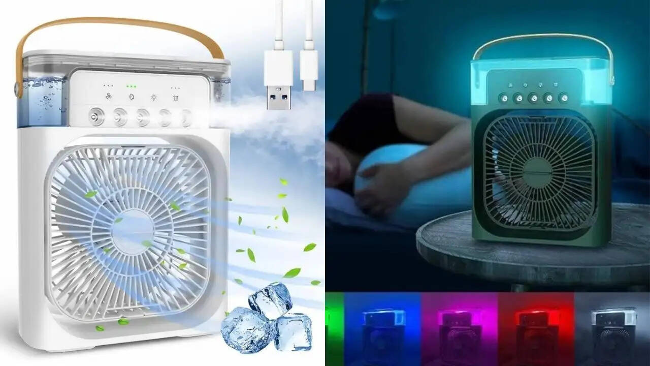 गर्मी में राहत के लिए पोर्टेबल एयर कूलर: किफायती और सुविधाजनक विकल्प