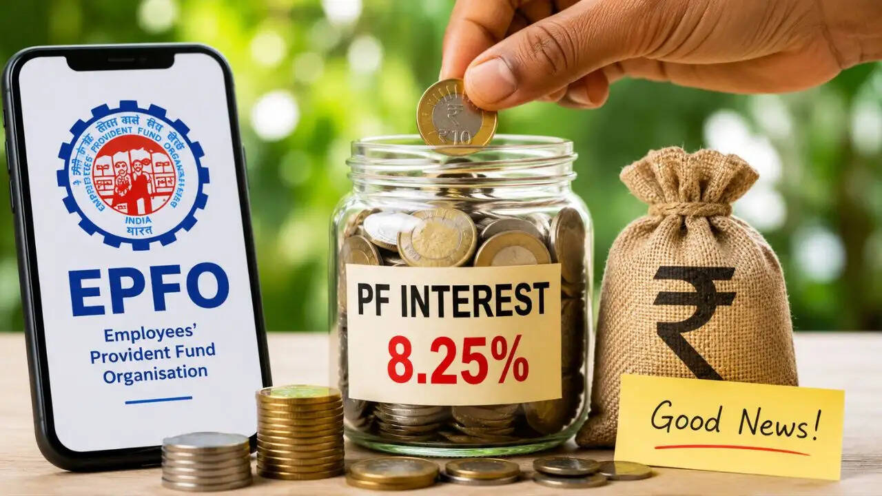 कर्मचारी भविष्य निधि पर 8.25% ब्याज दर की मंजूरी, कर्मचारियों को मिलेगी राहत