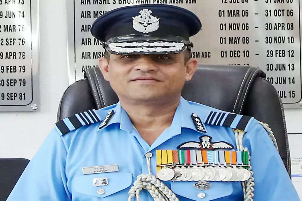 भारतीय वायुसेना में एयर मार्शल नागेश कपूर का नया कार्यभार