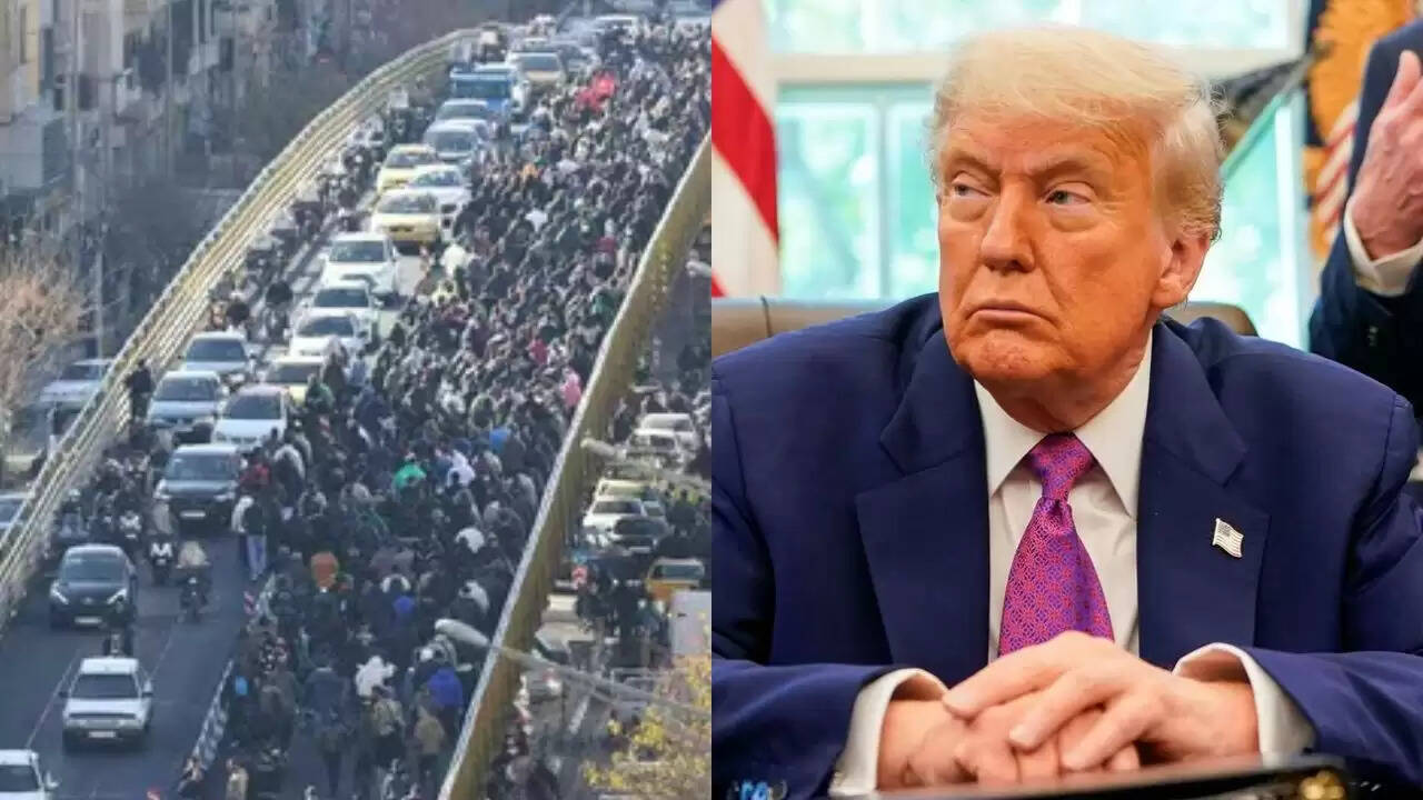 ईरान में विरोध प्रदर्शनों के बीच ट्रम्प का सख्त संदेश: अमेरिका करेगा समर्थन