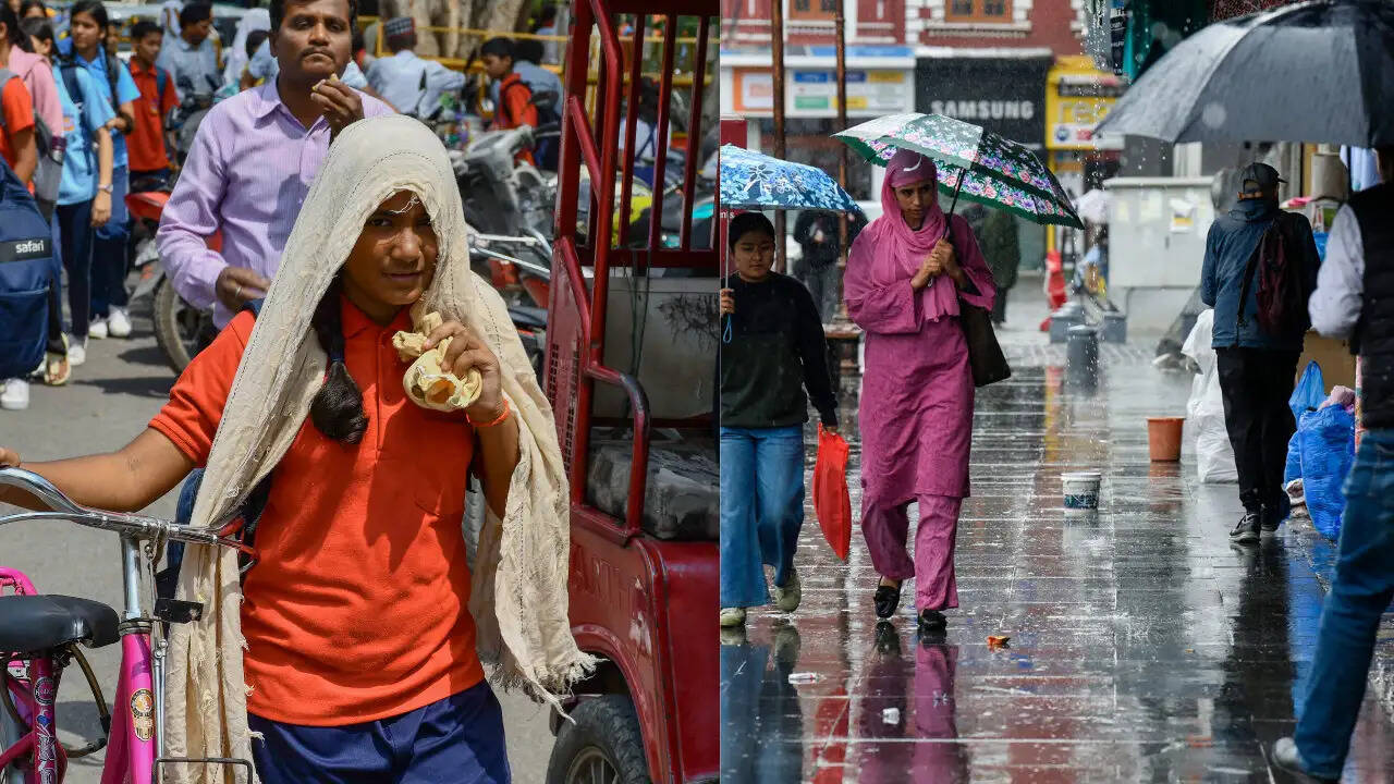 भारत में मौसम का हाल: लू और बारिश का अलर्ट