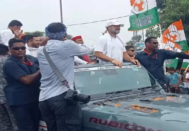 राहुल गांधी की वोट अधिकार यात्रा में अखिलेश और तेजस्वी का समर्थन