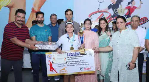 लुधियाना के युवा खिलाड़ियों ने मिनी पंजाब बैडमिंटन टूर्नामेंट में किया कमाल