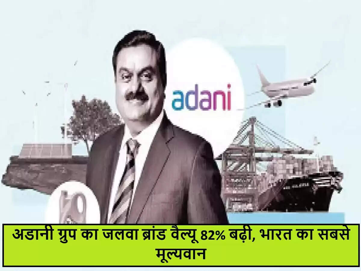 अडानी ग्रुप की ब्रांड वैल्यू में अभूतपूर्व वृद्धि, $16.46 बिलियन तक पहुंची