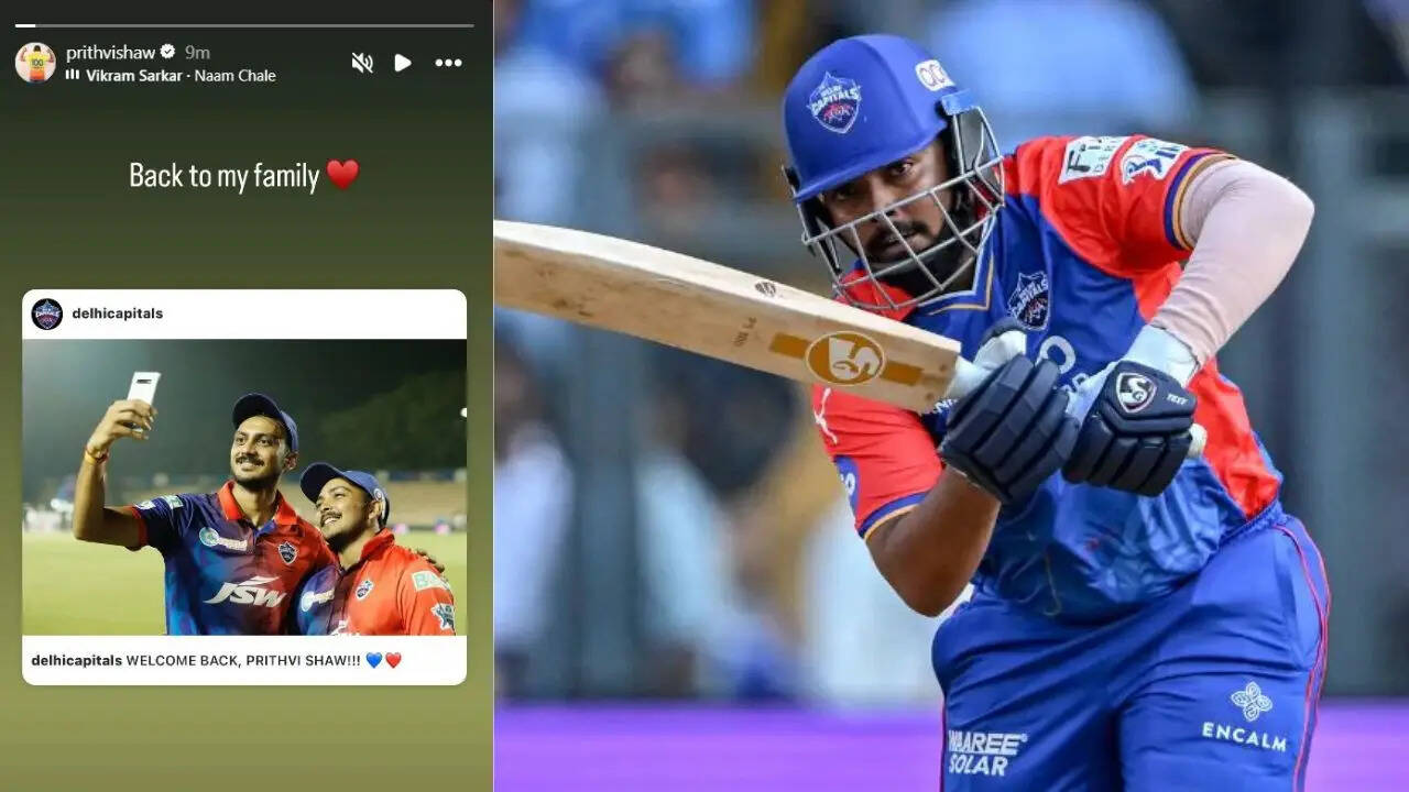 पृथ्वी शॉ की दिल्ली कैपिटल्स में वापसी, आईपीएल 2026 की नीलामी में बड़ा सरप्राइज