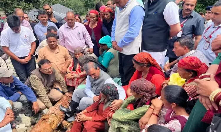 मुख्यमंत्री सुखविंदर सिंह सुक्खू ने आपदा प्रभावित क्षेत्रों का दौरा किया