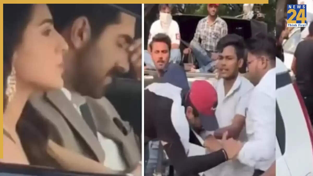 सारा अली खान और आयुष्मान खुराना की फिल्म के सेट पर हंगामा