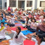 पानीपत में अंतर्राष्ट्रीय योग दिवस पर भव्य योग कार्यक्रम का आयोजन