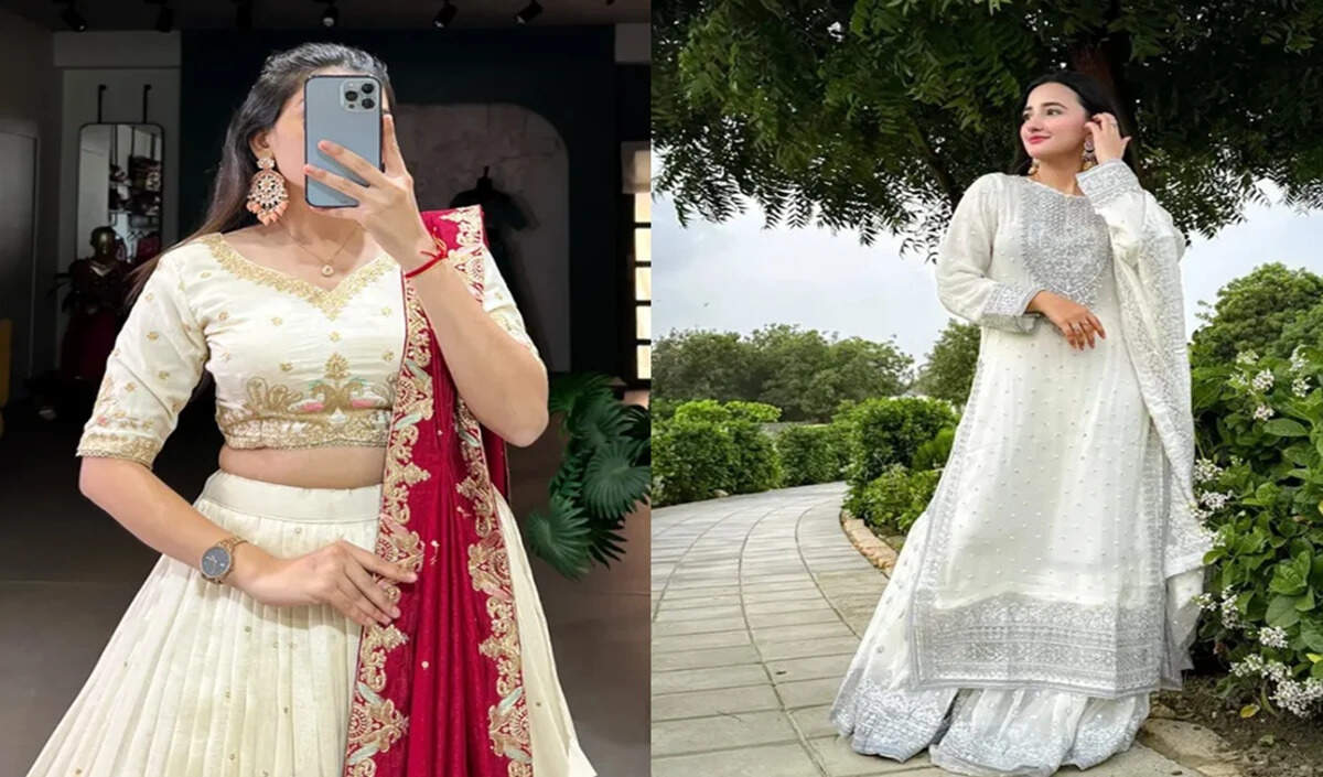 महिलाओं के लिए खूबसूरत स्कर्ट-टॉप आउटफिट्स: ट्रेडिशनल लुक में नया ट्विस्ट
