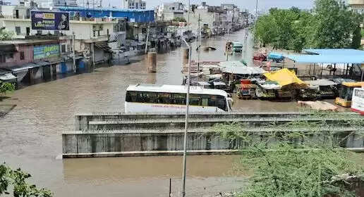 राजस्थान में बारिश का कहर: कई गांव जलमग्न, प्रशासन अलर्ट