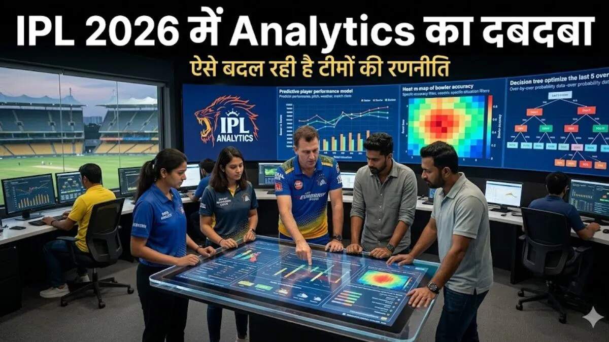 आईपीएल 2026 में डेटा एनालिटिक्स का प्रभाव: खेल की रणनीतियों में बदलाव