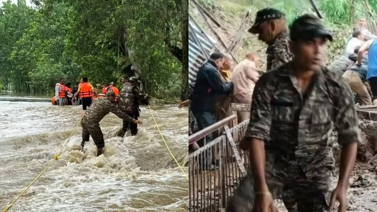 जम्मू-कश्मीर में भारी बारिश से भूस्खलन: माता वैष्णो देवी यात्रा पर संकट